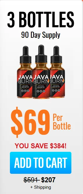 Java burn 3 bottle